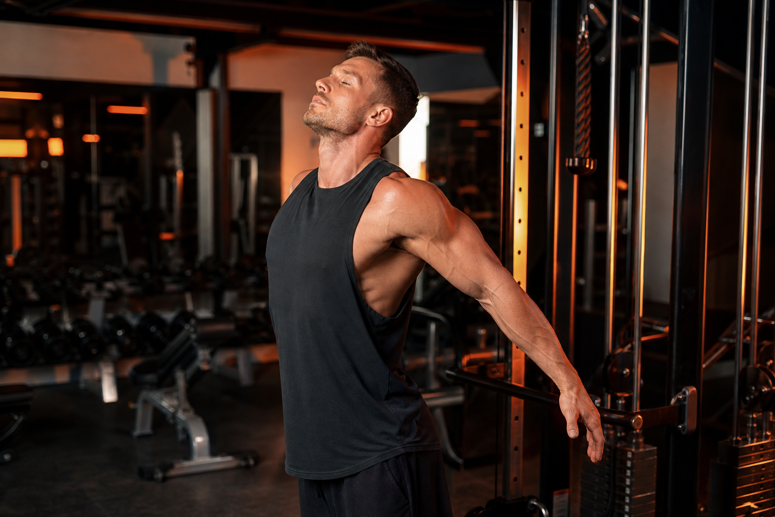 Common cable back training mistakes with excessive body lean